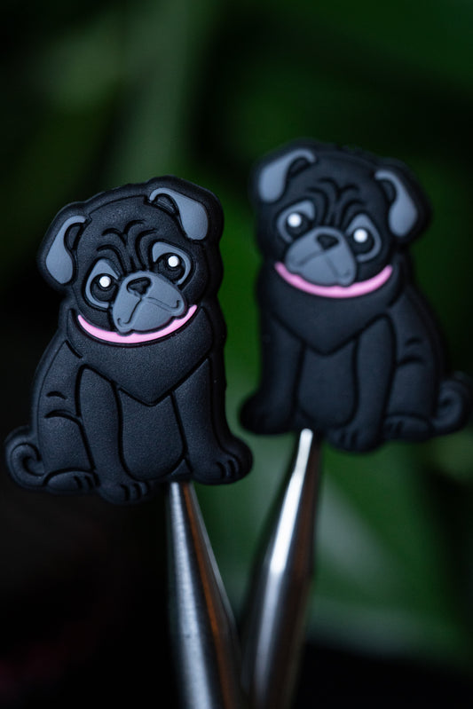 Black Pug Needle Tip Protectors