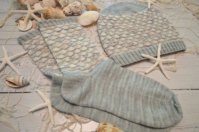 Knitting Pattern | Merperson Hat by Reneé Rockwood | Instant Digital Download