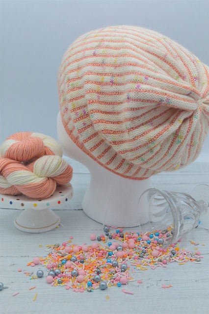 Knitting Pattern | Celebrate Hat by Reneé Rockwood | Instant Digital Download