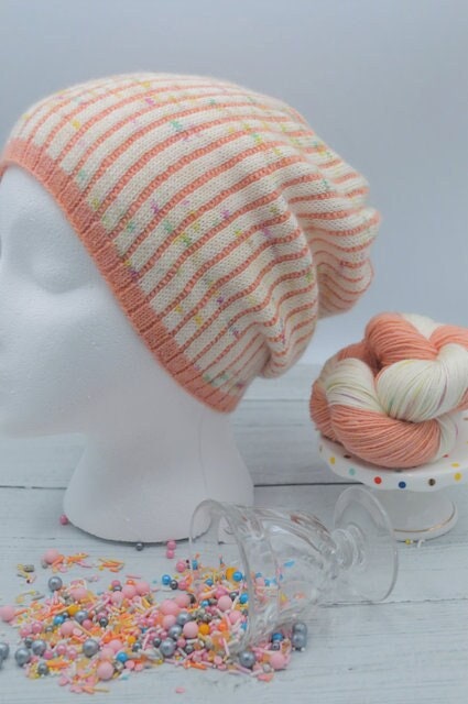 Knitting Pattern | Celebrate Hat by Reneé Rockwood | Instant Digital Download