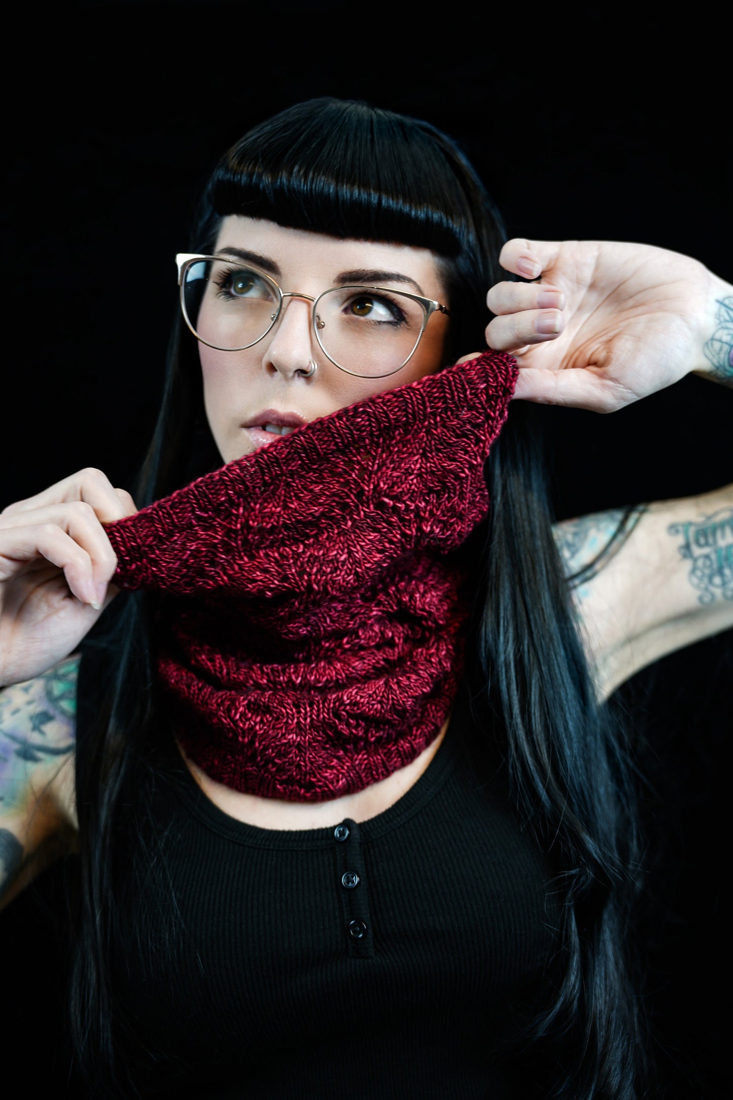 Serana Cowl (Digital Knitting Pattern)