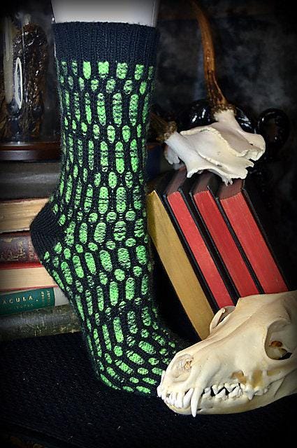 Making Monsters Socks (Digital Knitting Pattern)