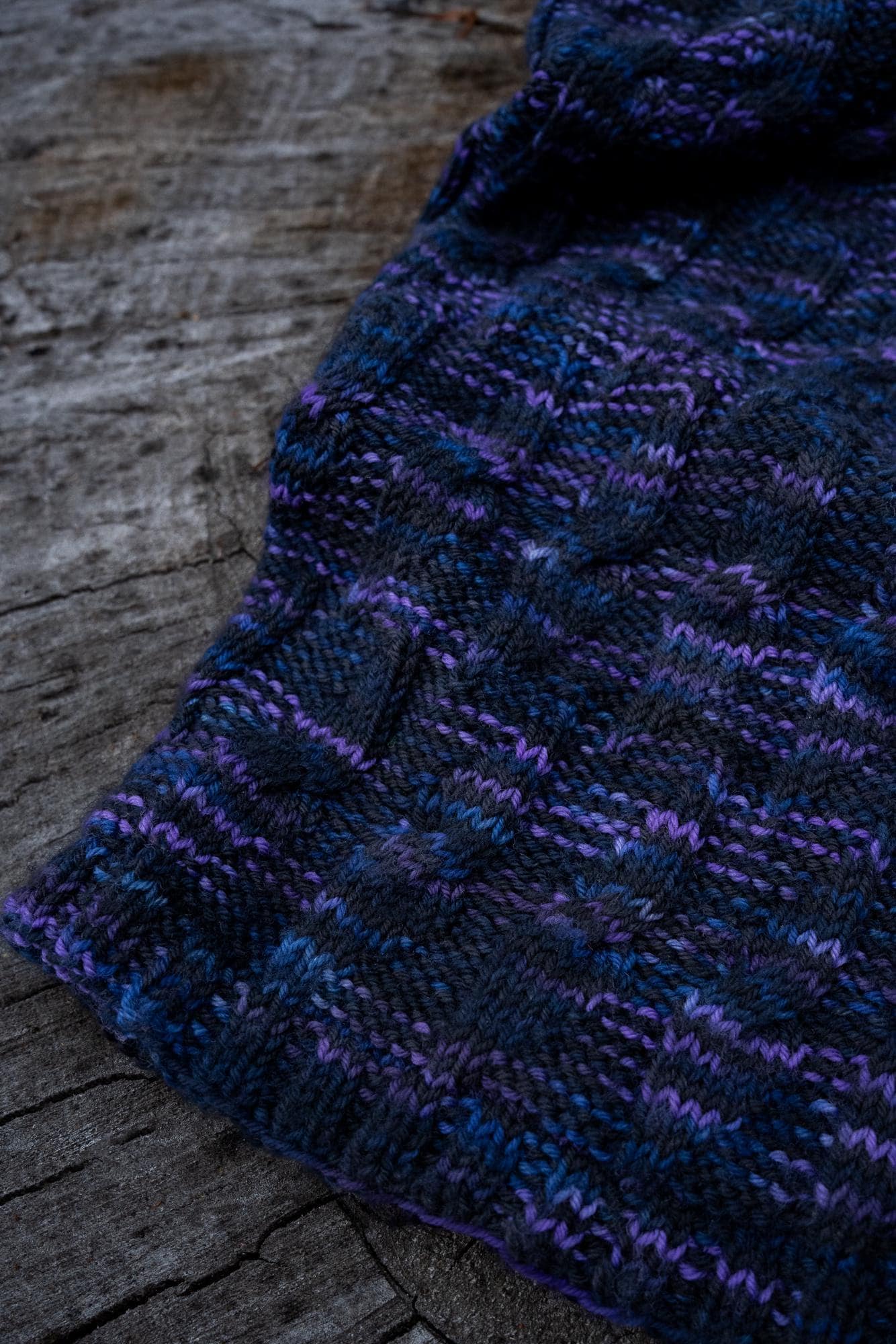 Nine Crows Cowl (Digital Knitting Pattern)