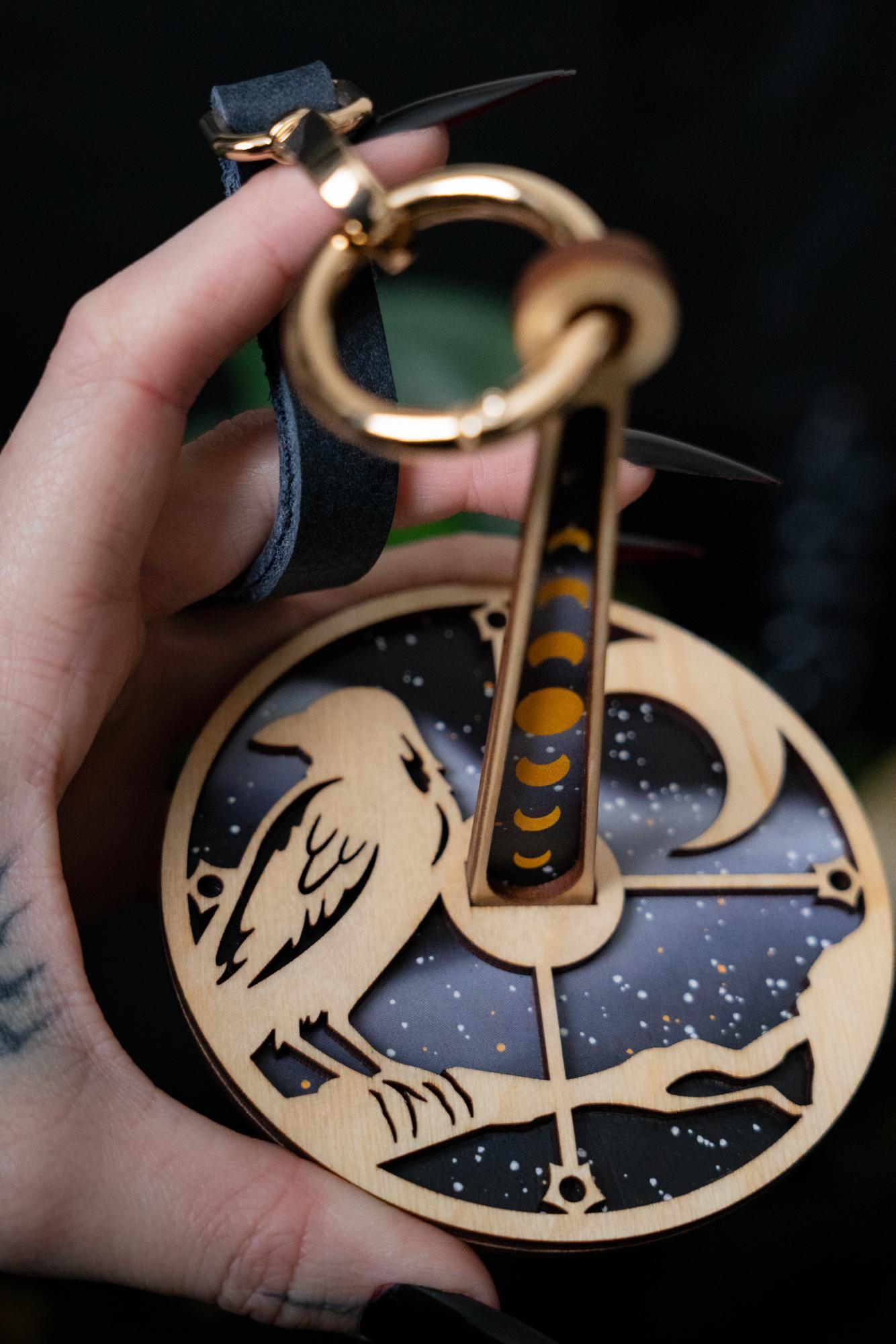 Crow & Crescent Yarn (LemonwoodFiberTools Brand) Mini-Minder