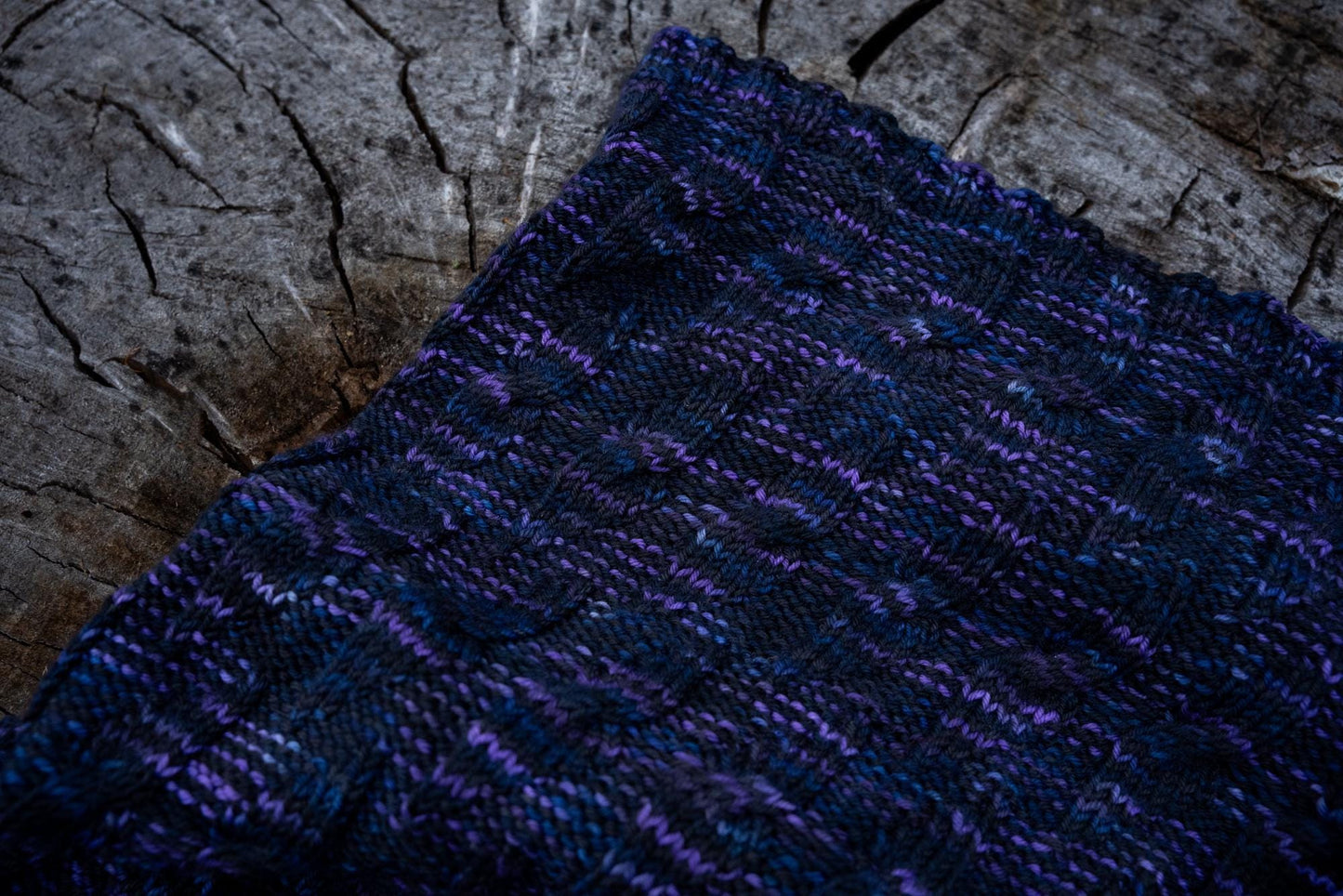 Nine Crows Cowl (Digital Knitting Pattern)