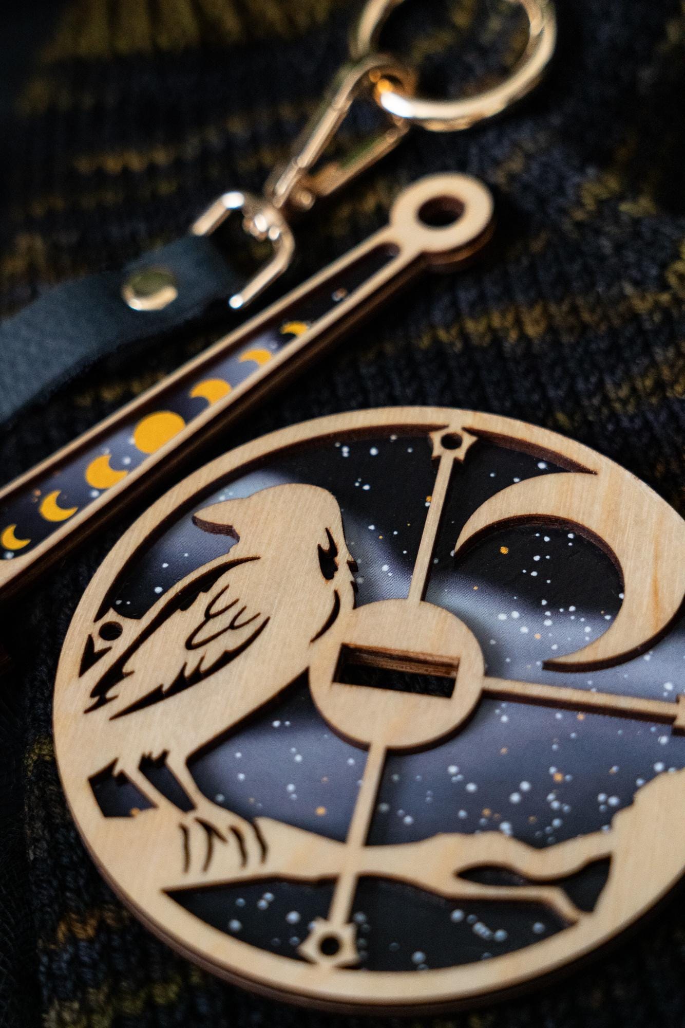 Crow & Crescent Yarn (LemonwoodFiberTools Brand) Mini-Minder