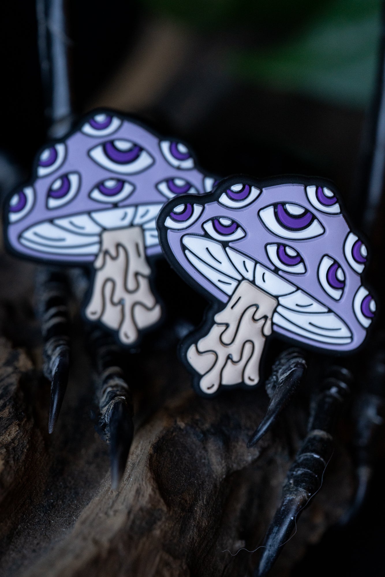 Psychedelic Mushroom Needle Tip Protectors