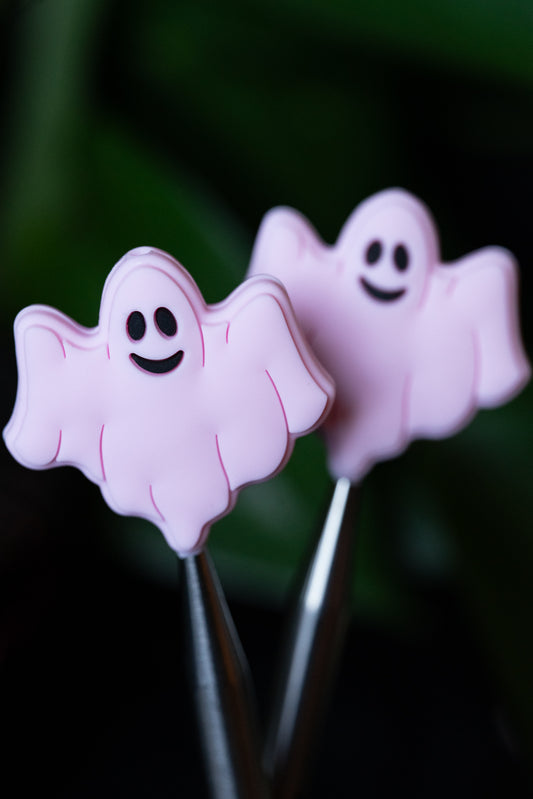 Pink Ghost Needle Tip Protectors