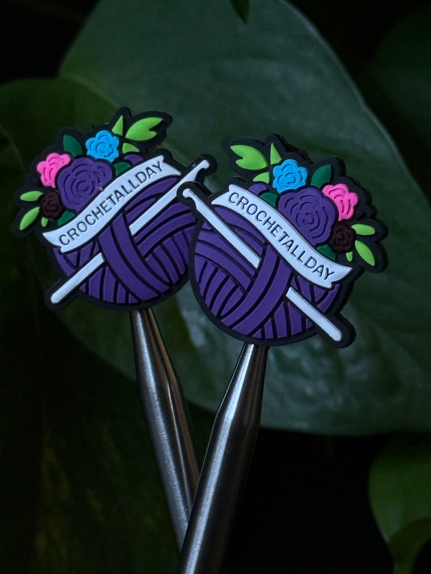 Crochetallday - Knitting Needle Minders