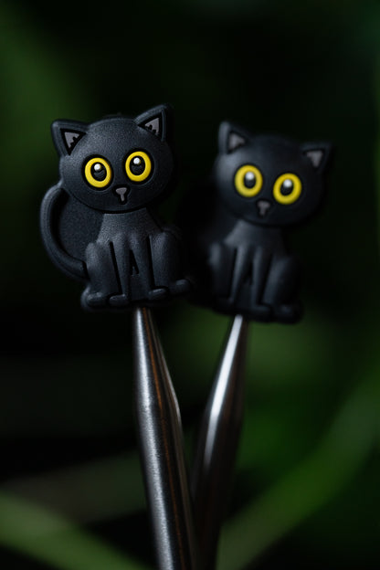 Yellow Cat Eye Needle Tip Protectors