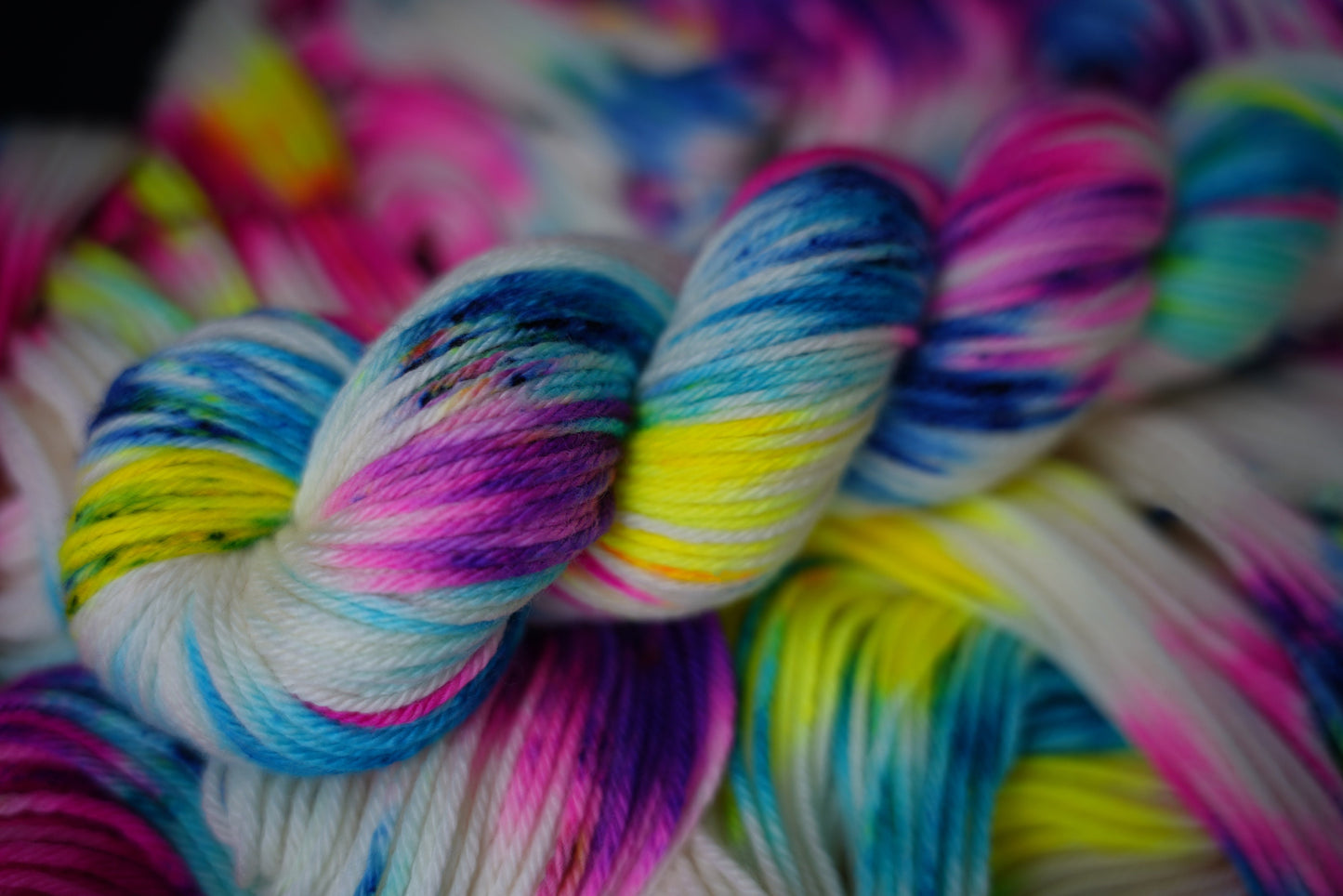 Hand Dyed Yarn | Perseid Skies | Choice of Weight | Crow and Crescent Yarn