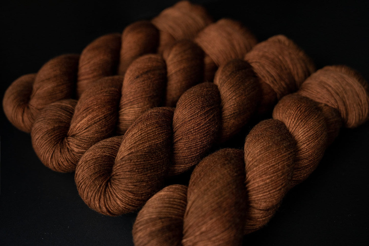 Hand Dyed Yarn | Quiver | Choice of Weight | Crow and Crescent Yarn