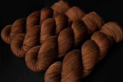 Hand Dyed Yarn | Quiver | Choice of Weight | Crow and Crescent Yarn