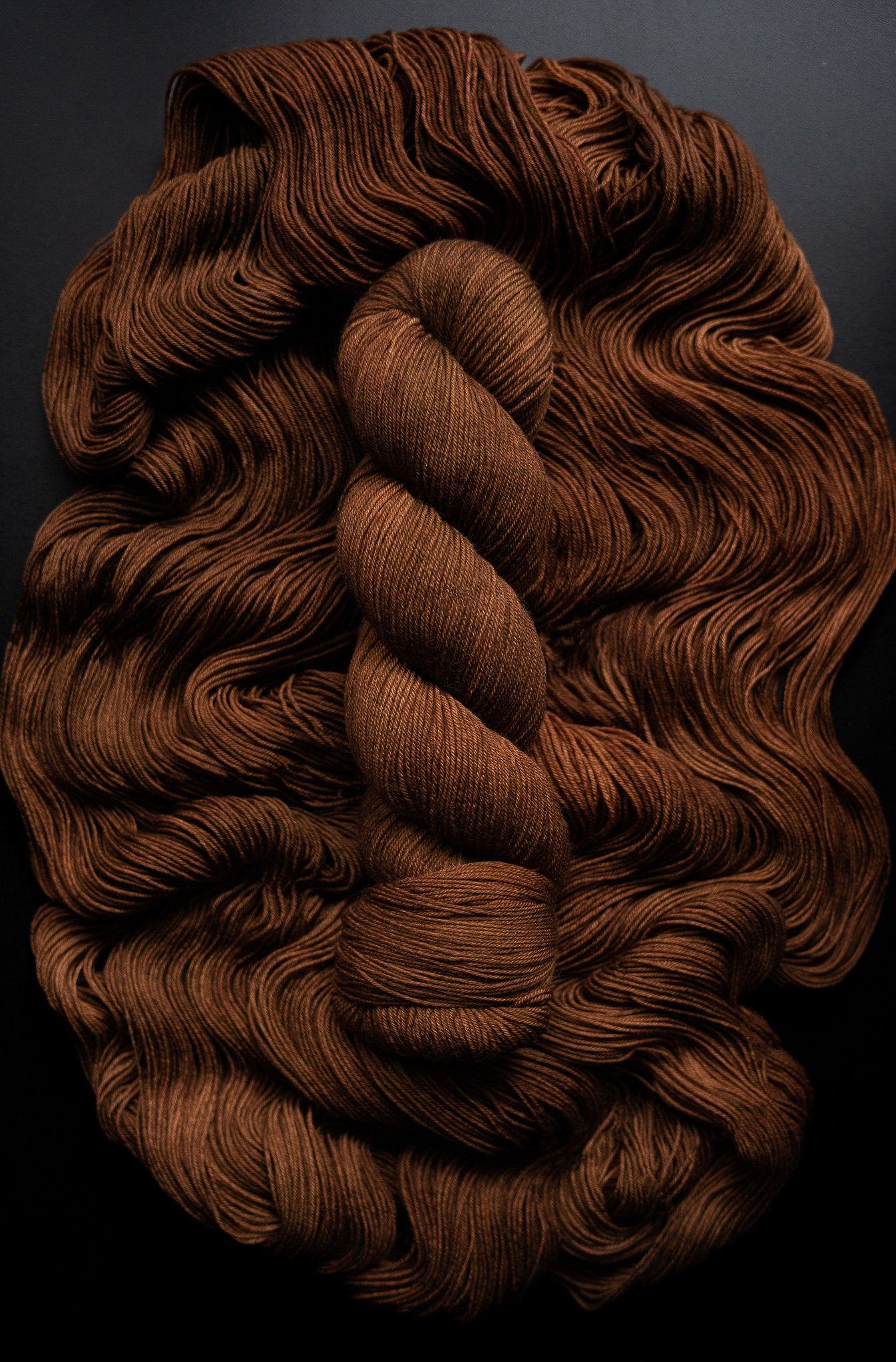 Hand Dyed Yarn | Quiver | Choice of Weight | Crow and Crescent Yarn