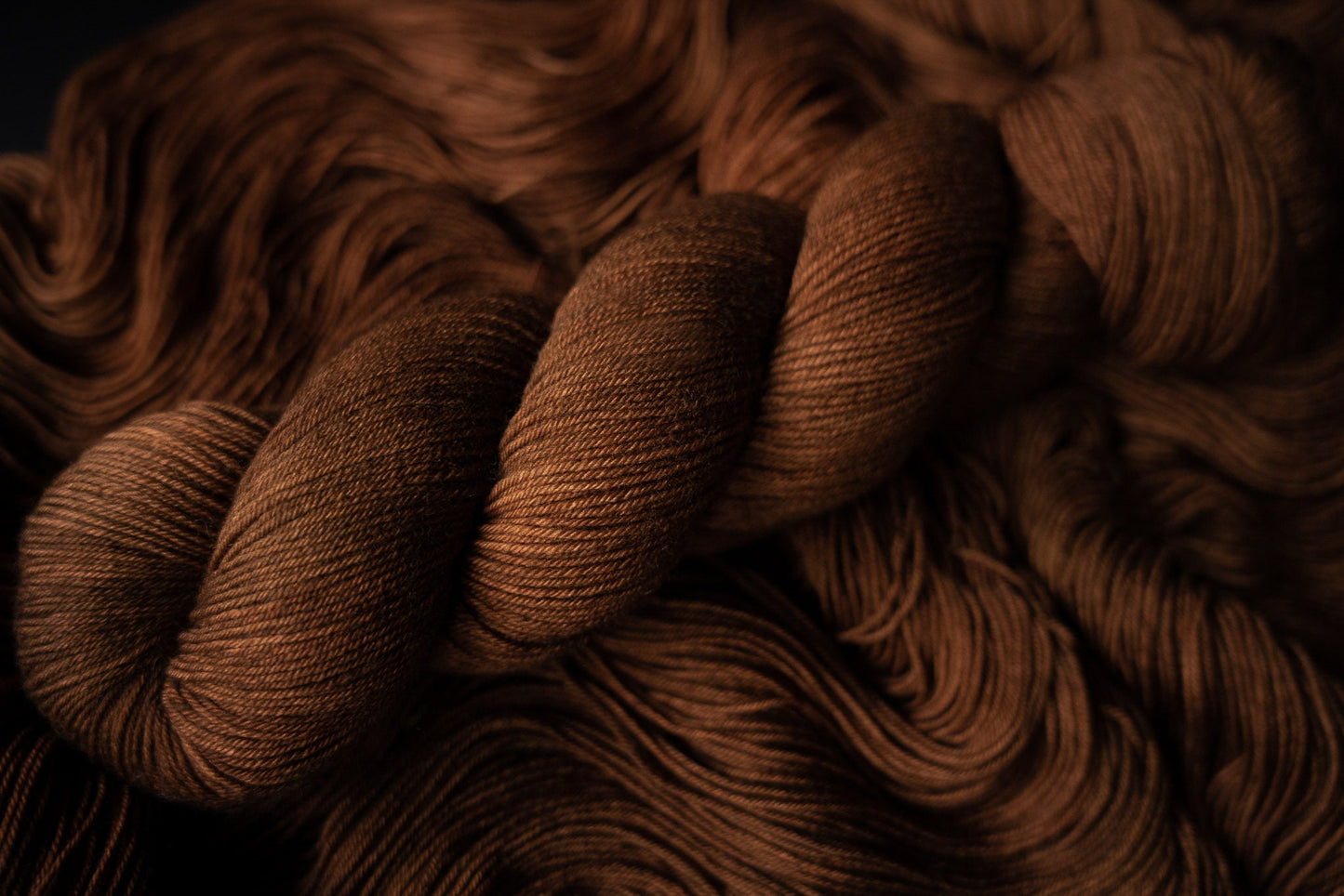 Hand Dyed Yarn | Quiver | Choice of Weight | Crow and Crescent Yarn