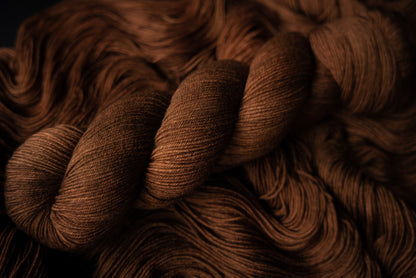 Hand Dyed Yarn | Quiver | Choice of Weight | Crow and Crescent Yarn