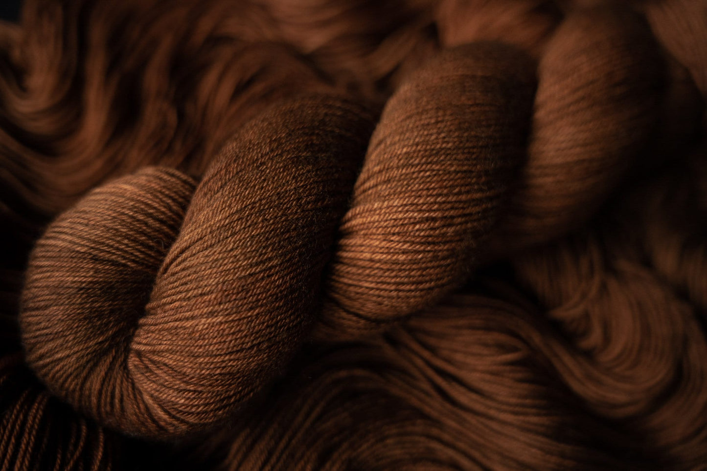Hand Dyed Yarn | Quiver | Choice of Weight | Crow and Crescent Yarn