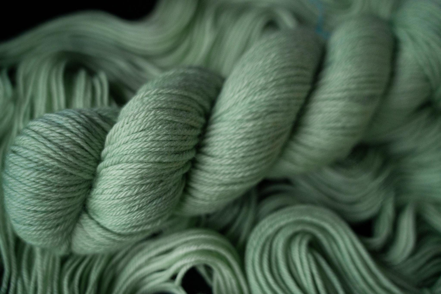 Hand Dyed Yarn | Abilene | Choice of Weight | Crow and Crescent Yarn