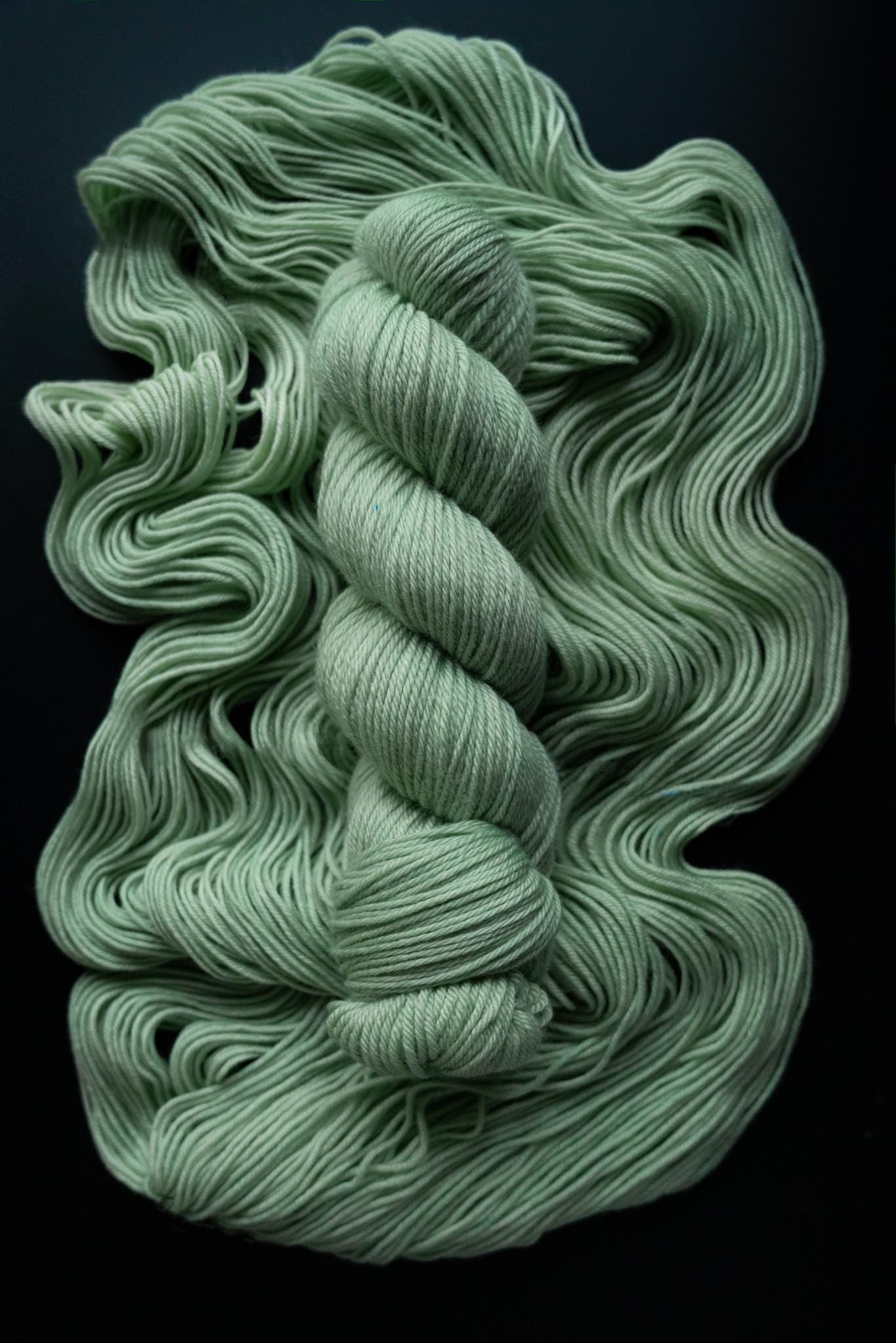 Hand Dyed Yarn | Abilene | Choice of Weight | Crow and Crescent Yarn