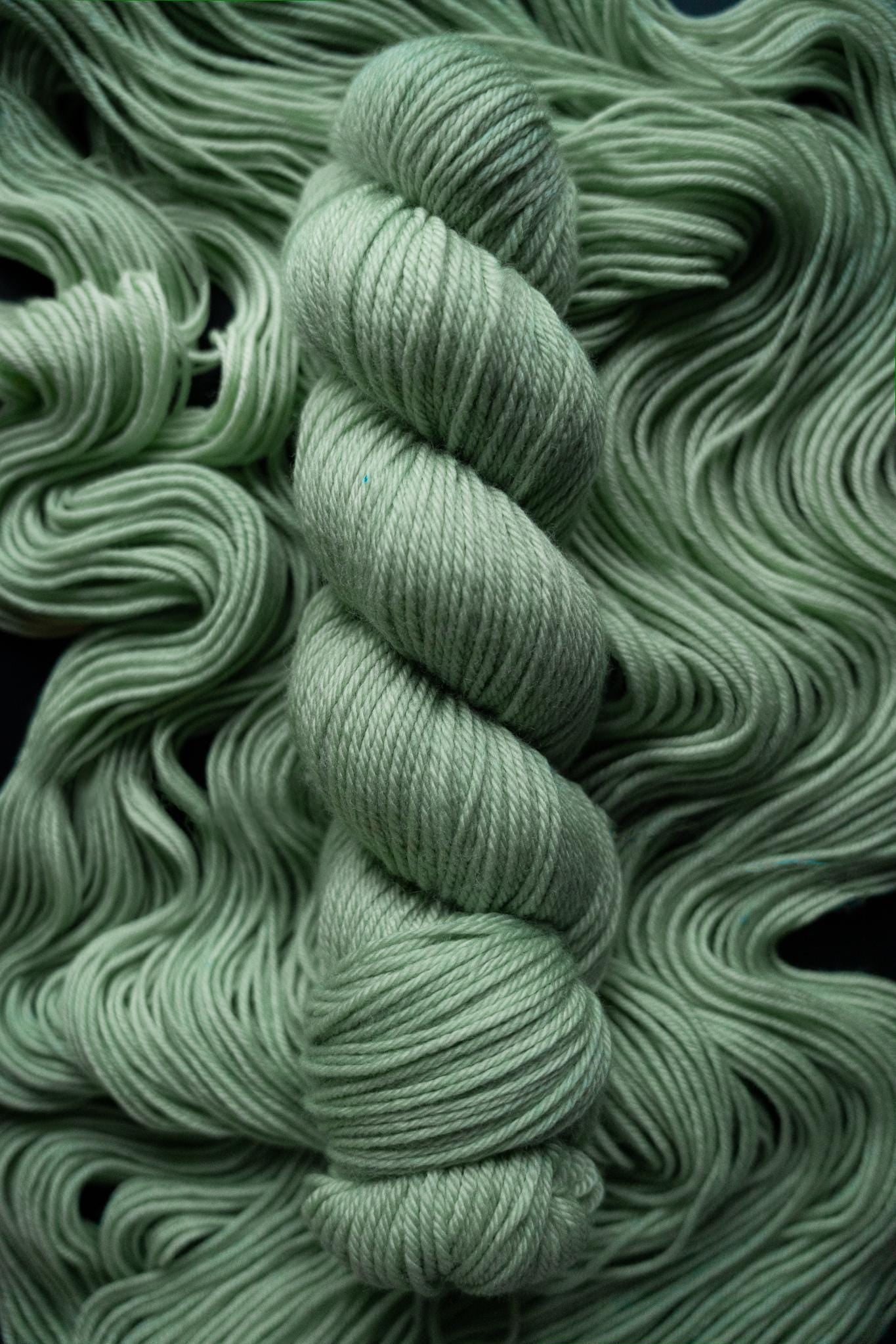 Hand Dyed Yarn | Abilene | Choice of Weight | Crow and Crescent Yarn