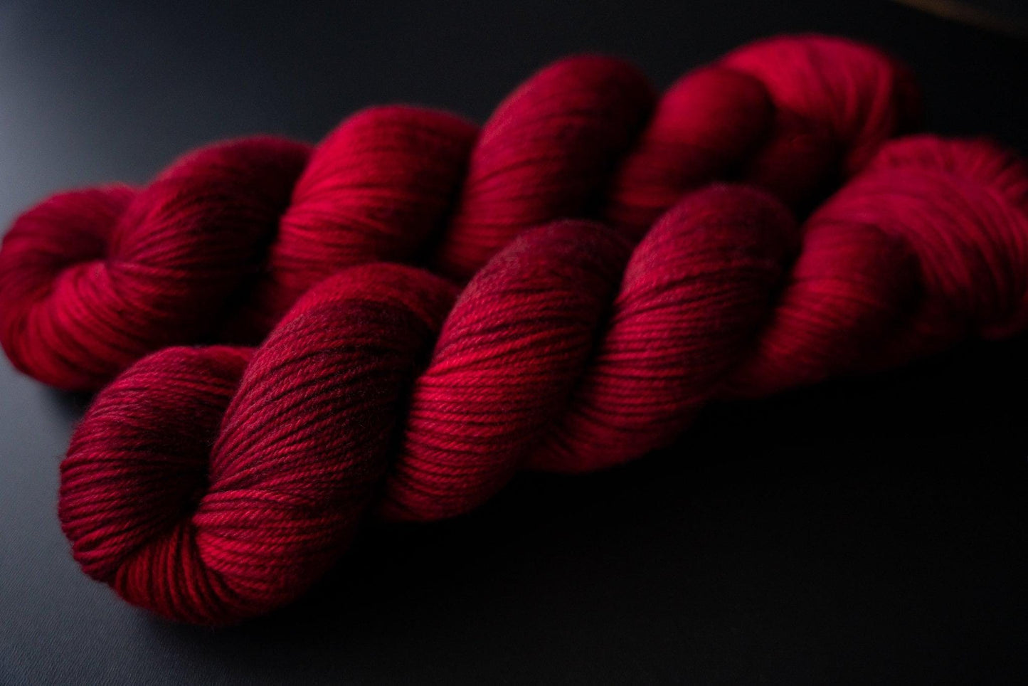 Hand Dyed Yarn | Vengeance | Choice of Weight | Crow and Crescent Yarn