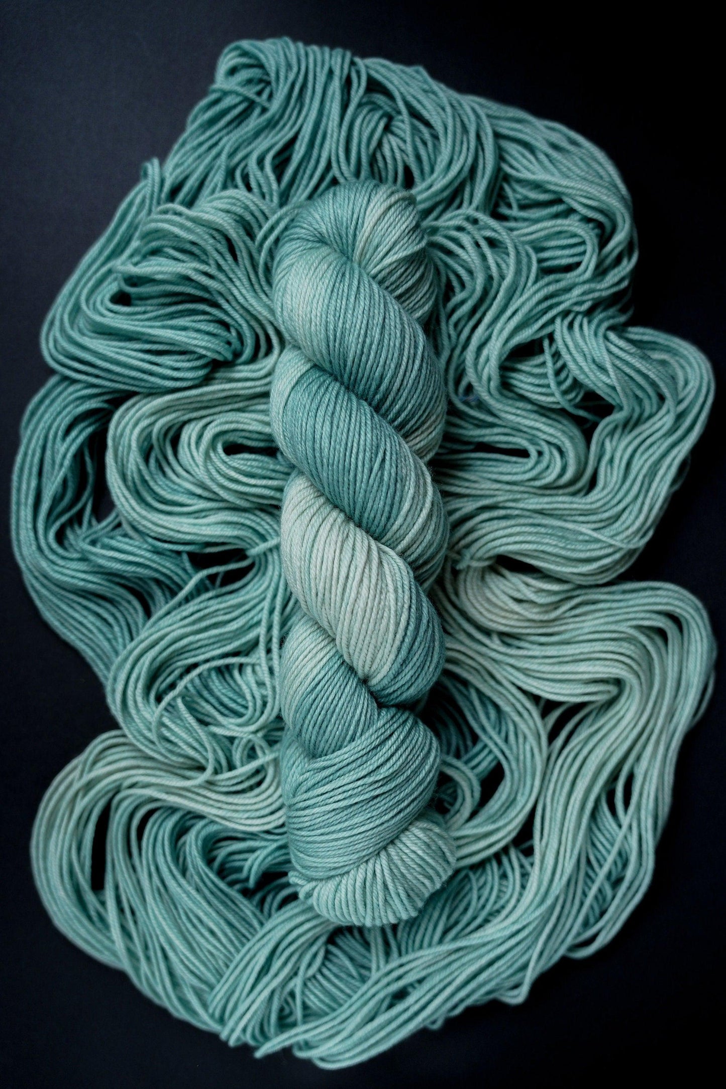 Hand Dyed Yarn | Dagger | Choice of Weight | Crow and Crescent Yarn