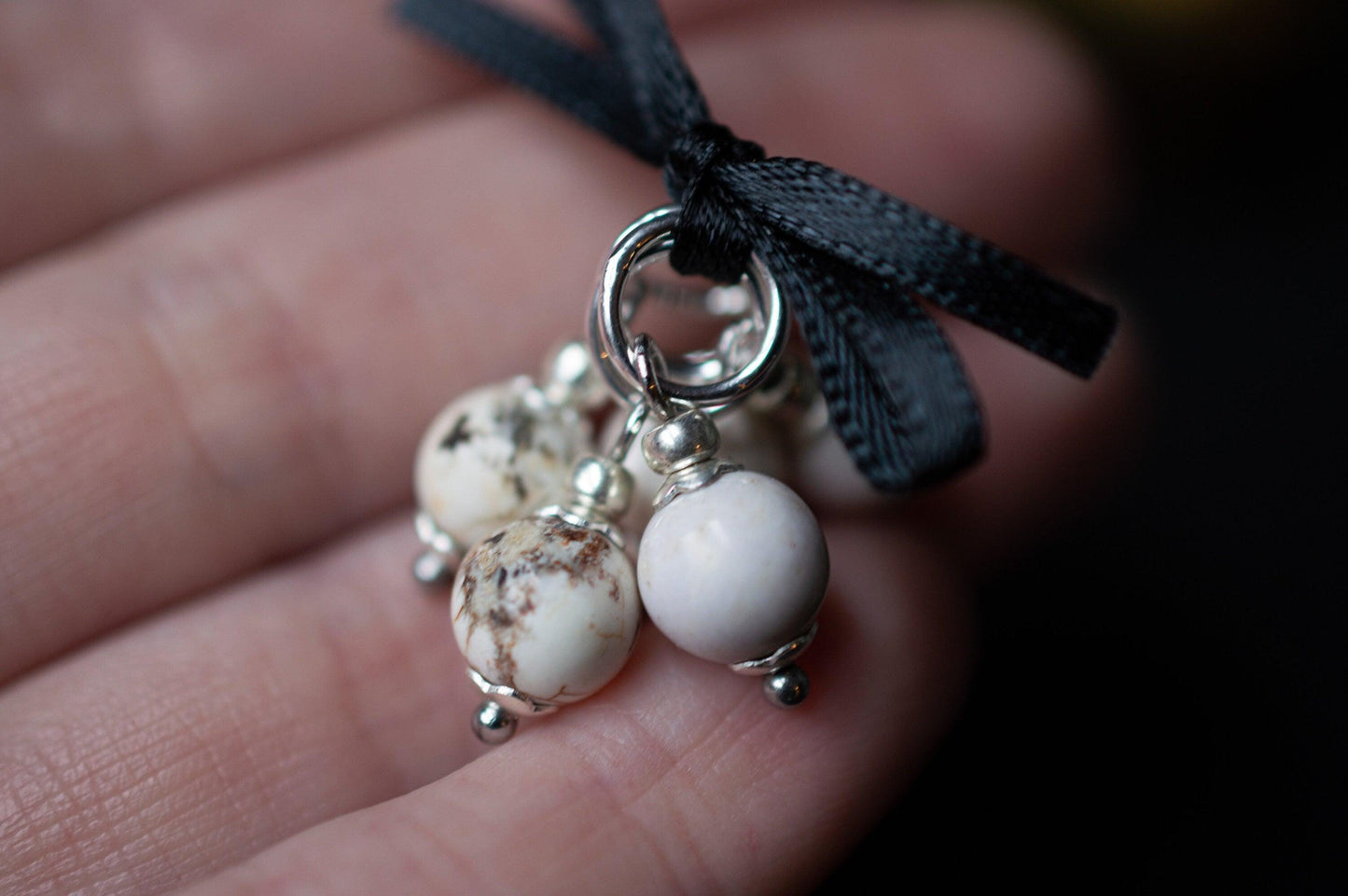 Howlite Stitch Markers