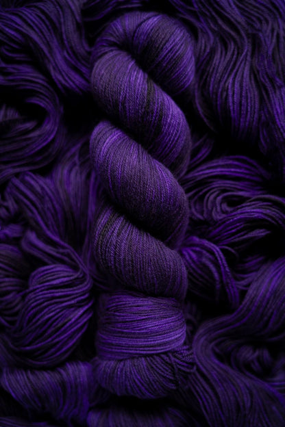 Hand Dyed Yarn | Ritual | Choice of Weight | Crow and Crescent Yarn