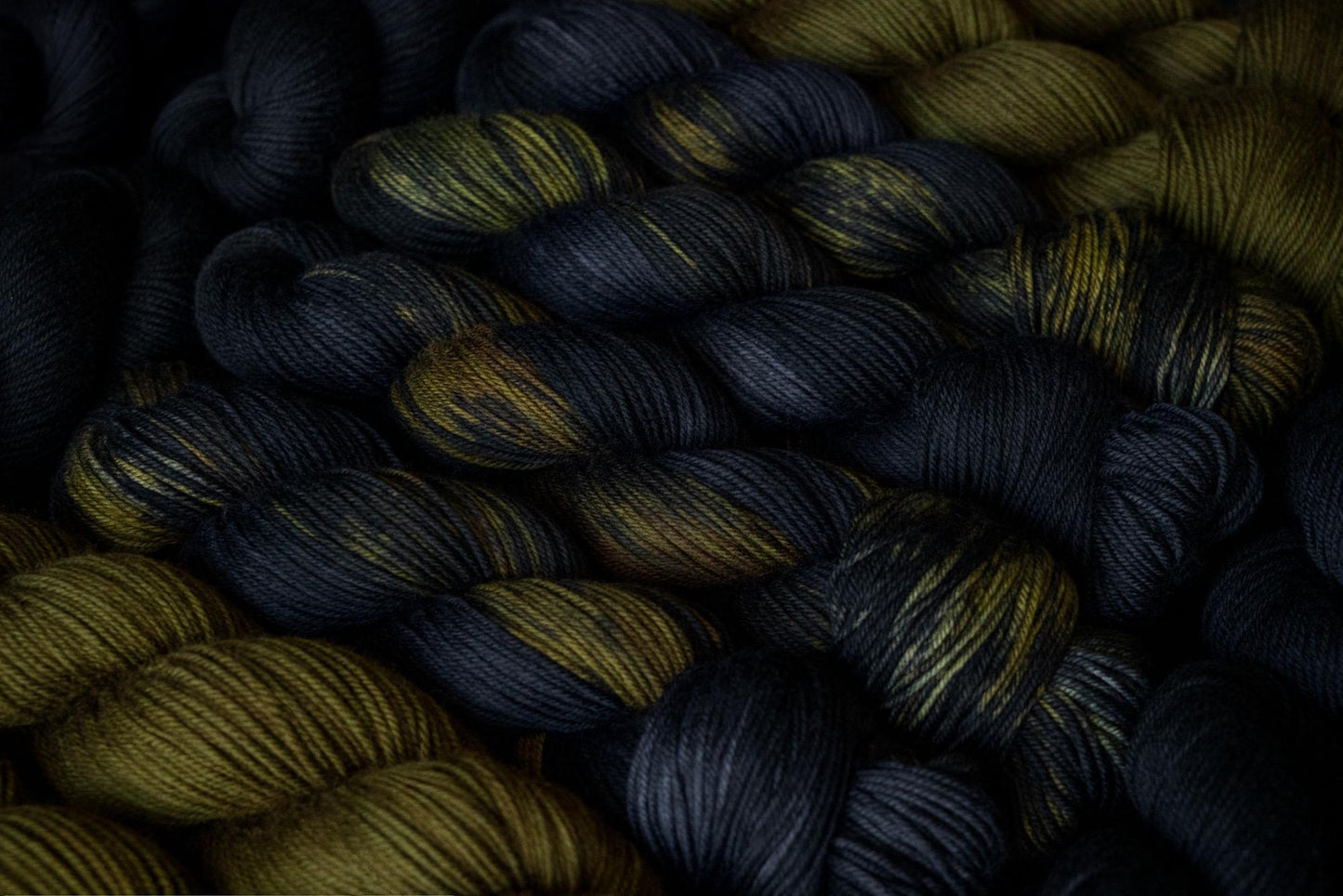 Hand Dyed Yarn | Necropolis | Choice of Weight | Crow and Crescent Yarn