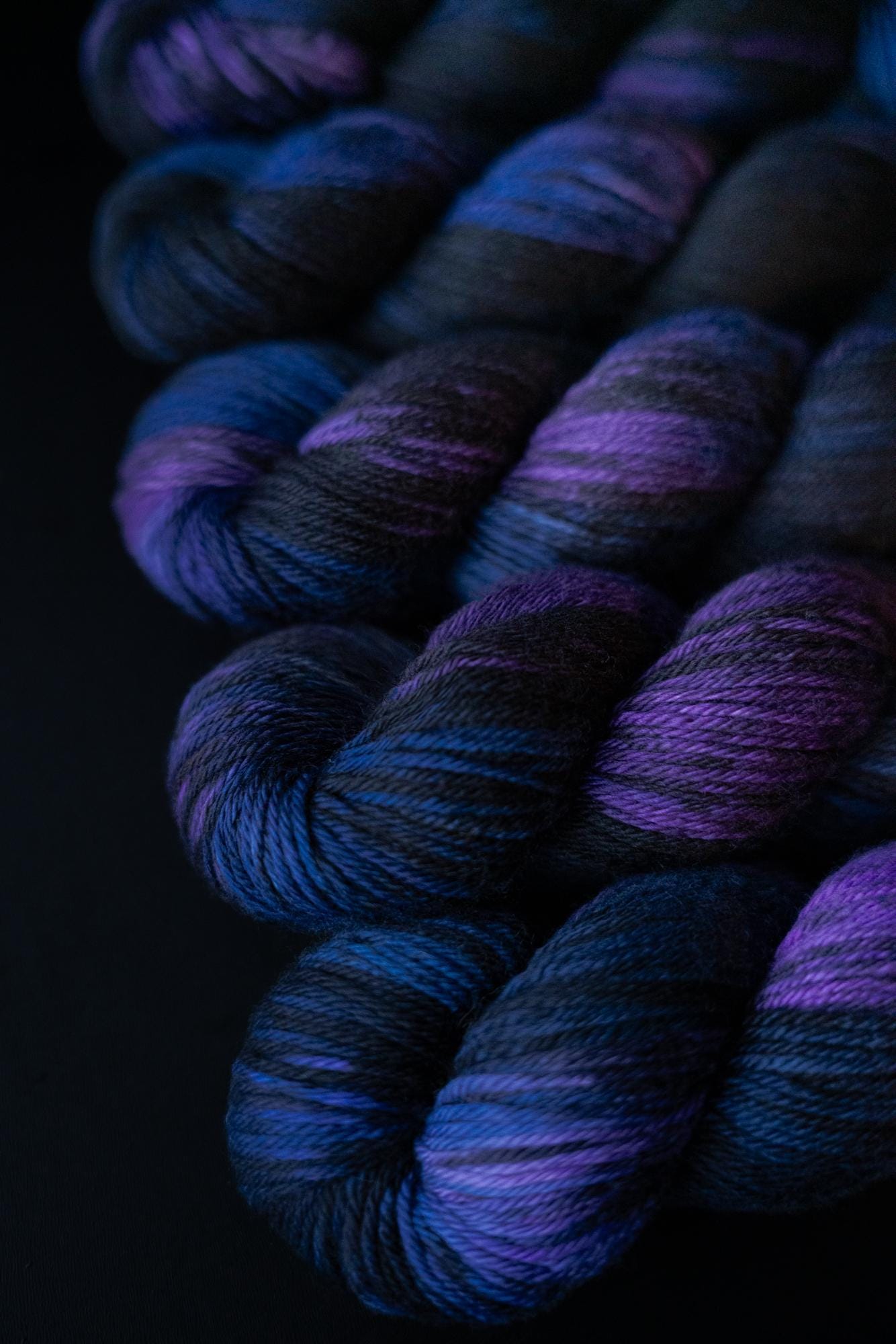Hand Dyed Yarn | Messenger | Choice of Weight | Crow and Crescent Yarn