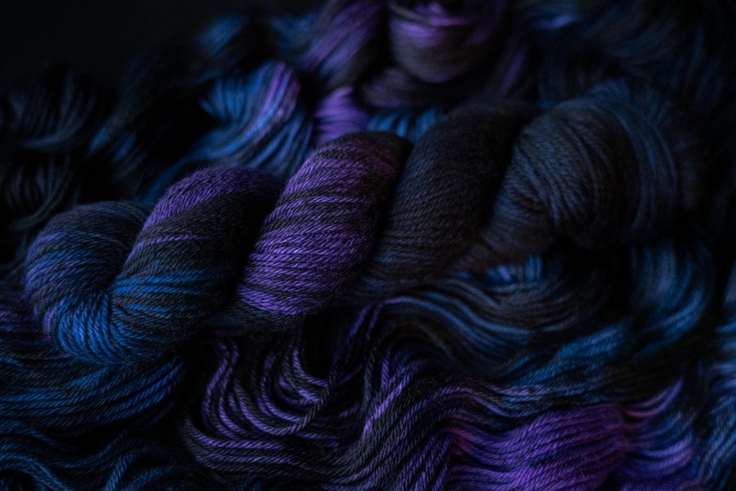 Hand Dyed Yarn | Messenger | Choice of Weight | Crow and Crescent Yarn