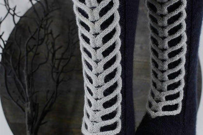 Knitting Pattern | Salem Socks by Reneé Rockwood | Instant Digital Download