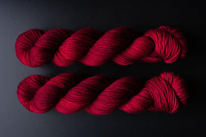 Hand Dyed Yarn | Vengeance | Choice of Weight | Crow and Crescent Yarn