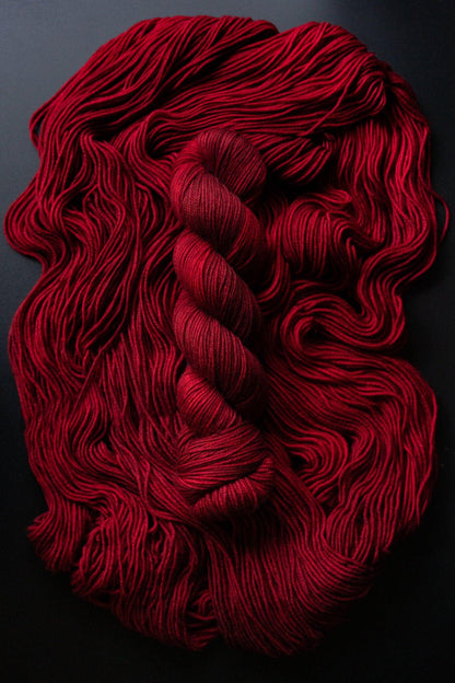 Hand Dyed Yarn | Vengeance | Choice of Weight | Crow and Crescent Yarn