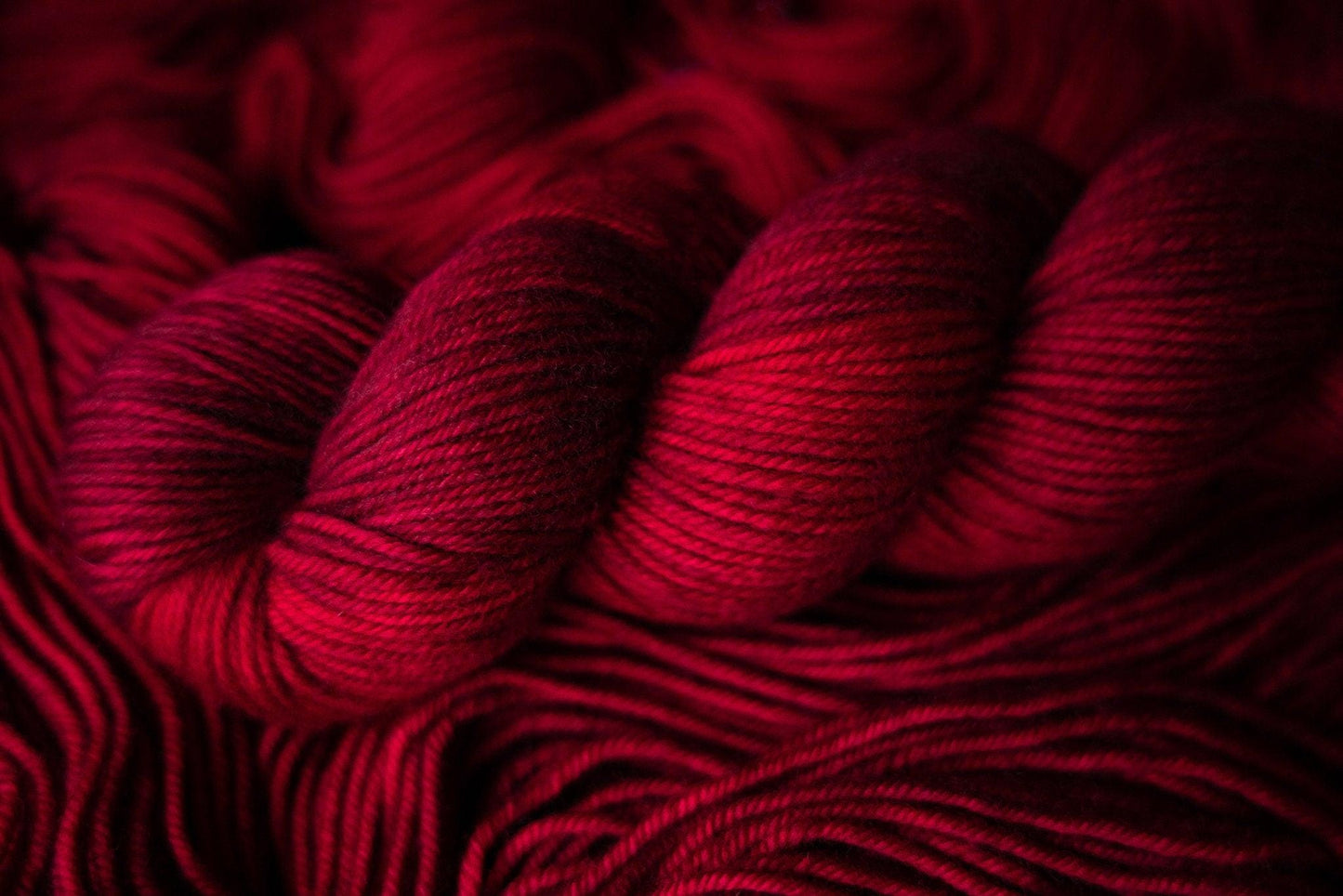 Hand Dyed Yarn | Vengeance | Choice of Weight | Crow and Crescent Yarn