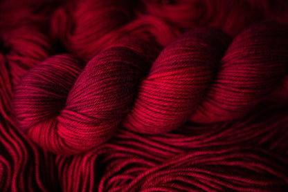 Hand Dyed Yarn | Vengeance | Choice of Weight | Crow and Crescent Yarn