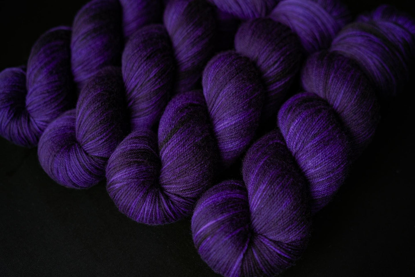 Hand Dyed Yarn | Ritual | Choice of Weight | Crow and Crescent Yarn