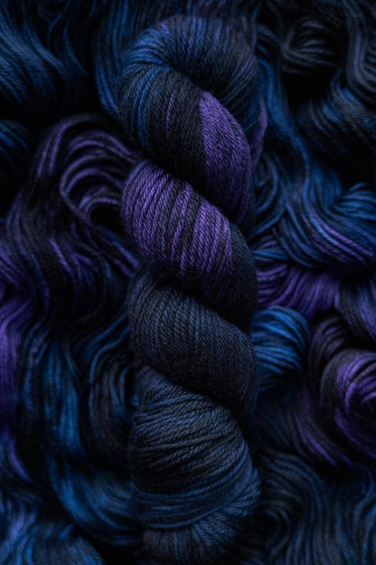 Hand Dyed Yarn | Messenger | Choice of Weight | Crow and Crescent Yarn