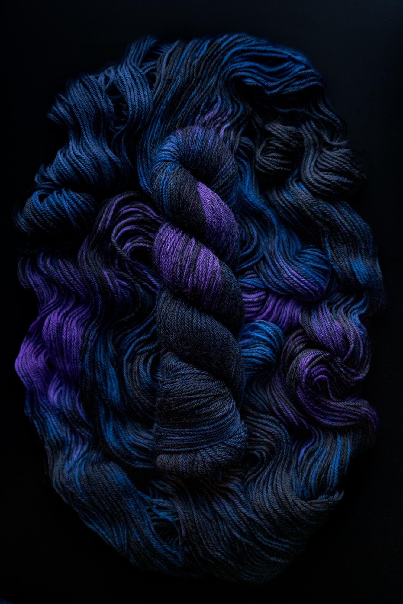 Hand Dyed Yarn | Messenger | Choice of Weight | Crow and Crescent Yarn