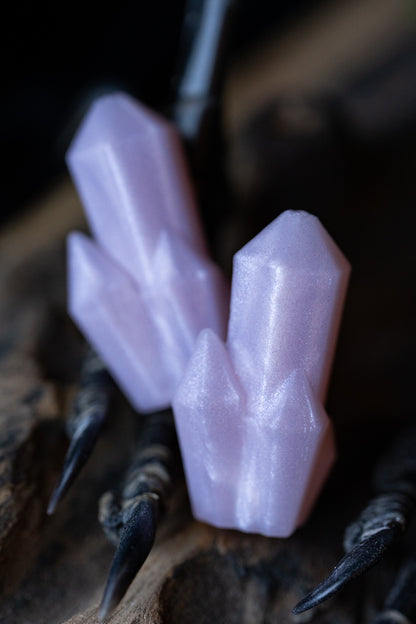 Pink Crystal Needle Tip Protectors