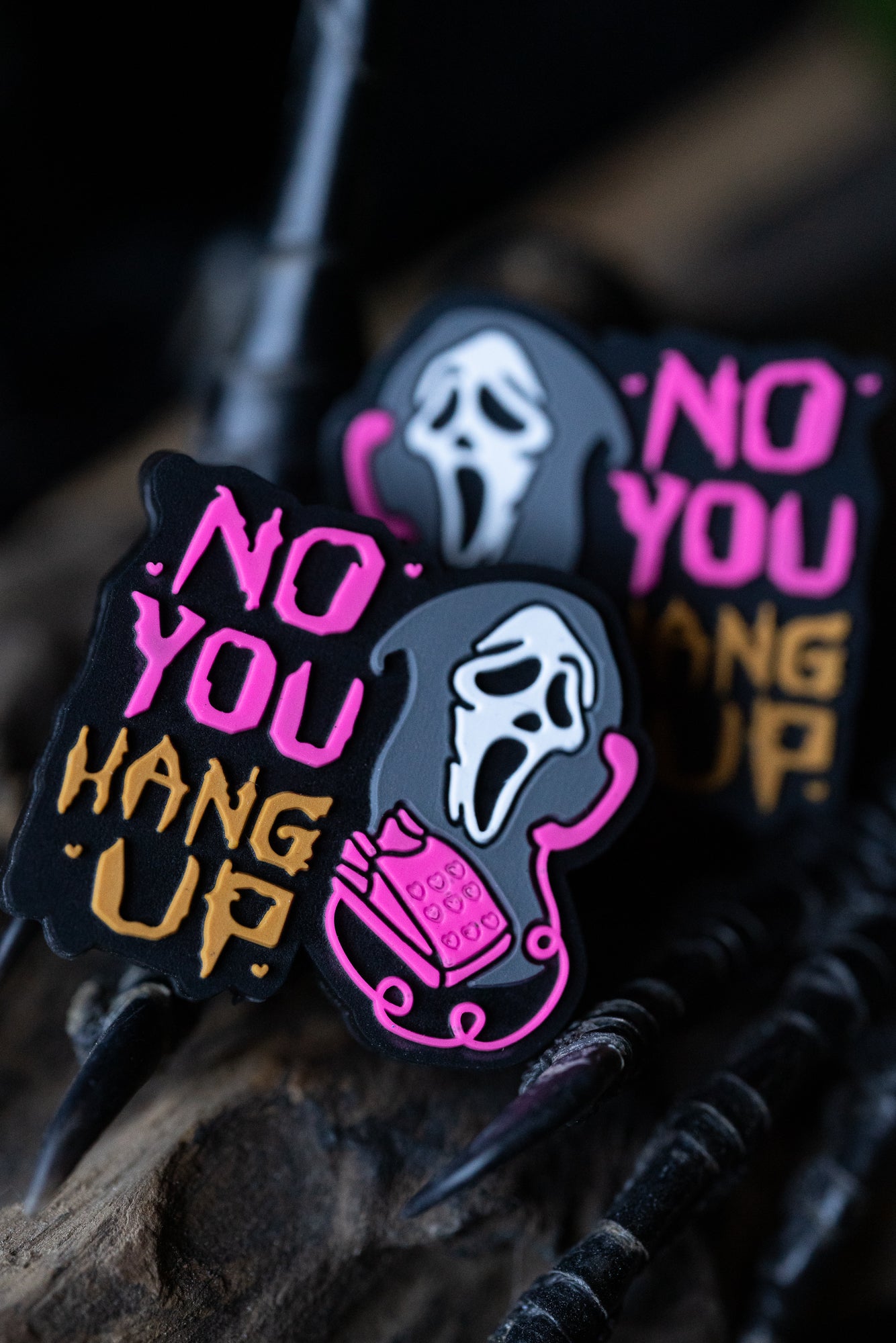 'No You Hang Up' Needle Tip Protectors